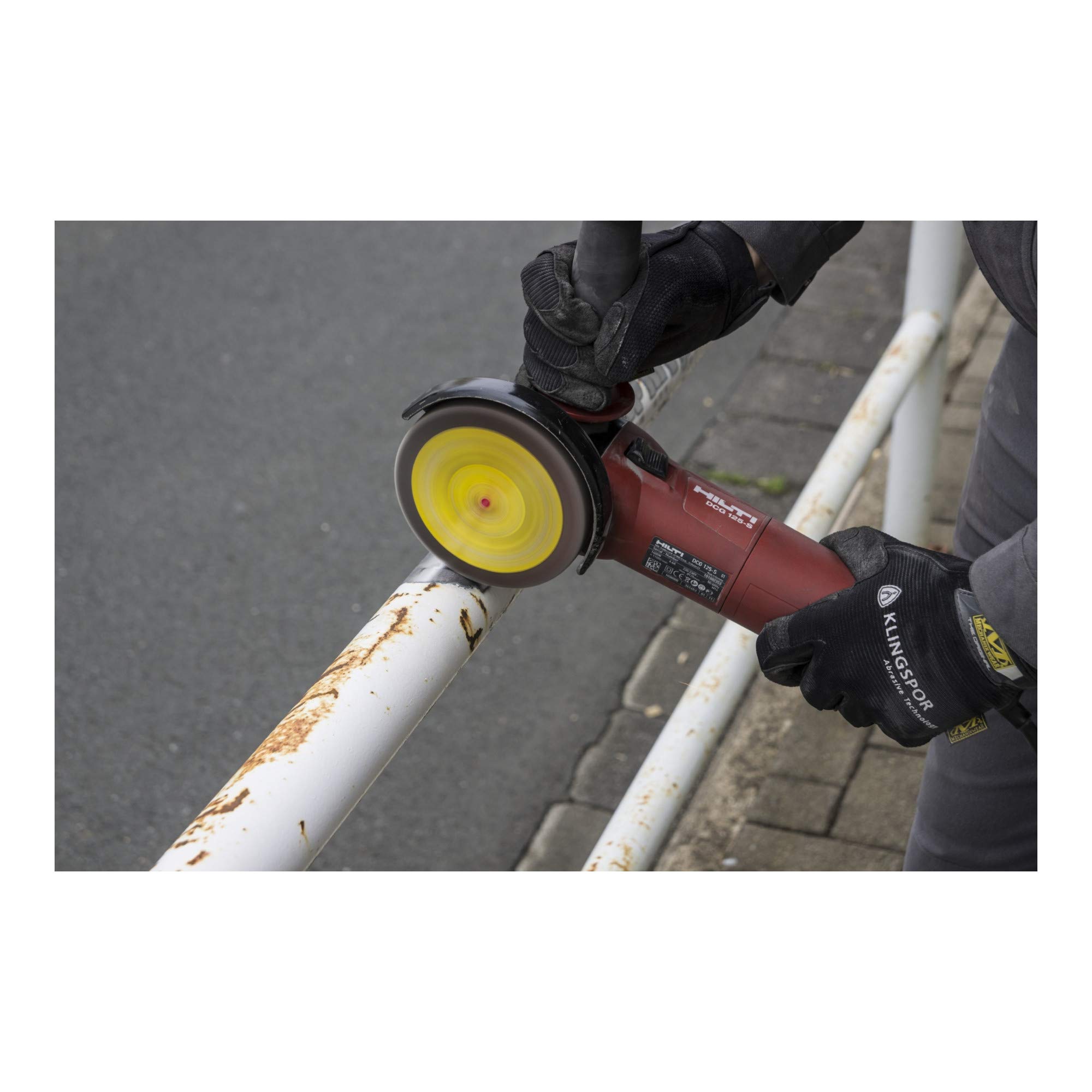 Klingspor WSM 617 Schleifmopräder LS 309 X, 125 x 20 mm Korn 60 Gewinde M 14 2 Stk