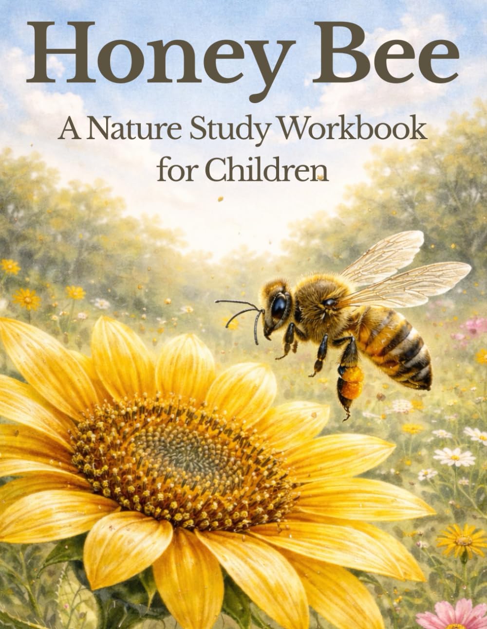 The Honey Bee: A Living Nature Study of Bees and Honey (The Nature Study Copywork Series)