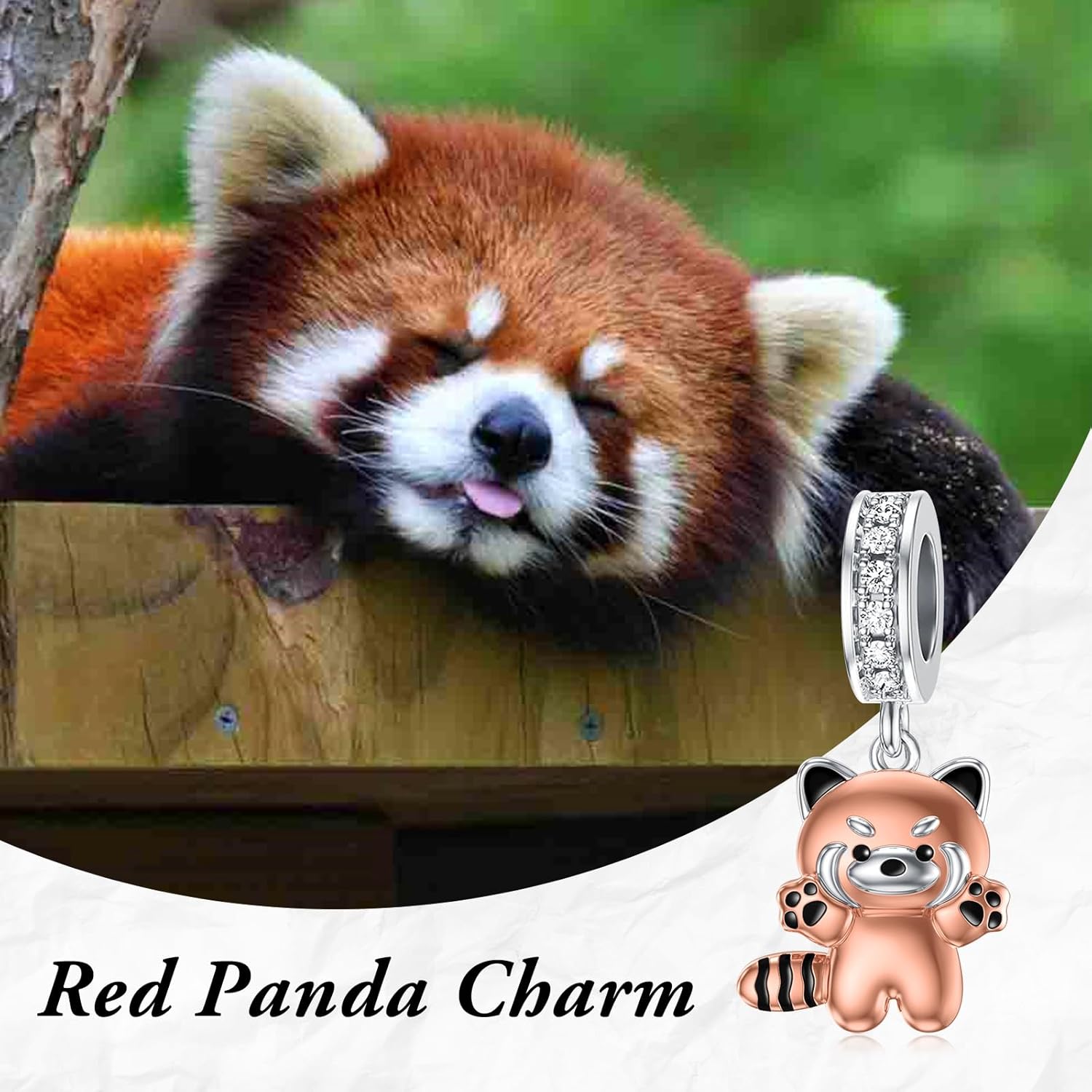 SIMONLY Cross Charms 925 Sterling Silver Turquoise Charms for Bracelets Lion Red Panda Beads Catholic Leo Jewelry Christmas Birthday Gifts for Women Men - Image 2