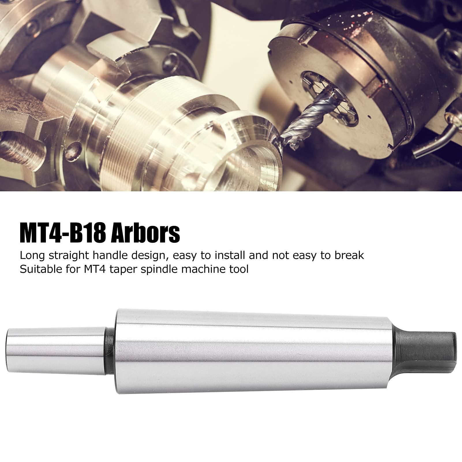 Drill Chuck Arbor Straight Shank Flat Tail Connect Shaft Adapter Machine Tool Parts