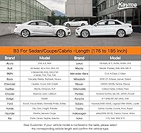 Vista 4 de Kayme Cubierta Protectora contra Granizo para Automóvil, Cubierta Completa para Automóvil Anti-Granizo Multicapa Engrosada, Impermeable