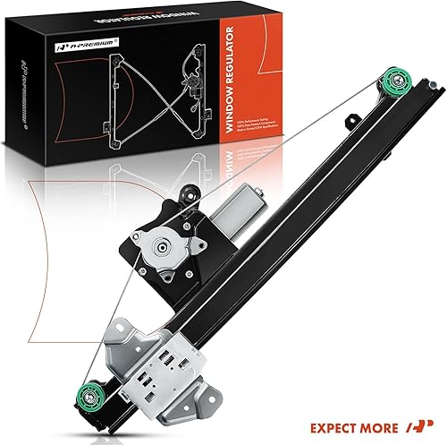 Miniatura 9 de A-Premium Elevalunas eléctrico con motor compatible con Nissan Altima 2013-2018 L4 2.5L V6 3.5L sedán delantero izquierdo lado del conductor