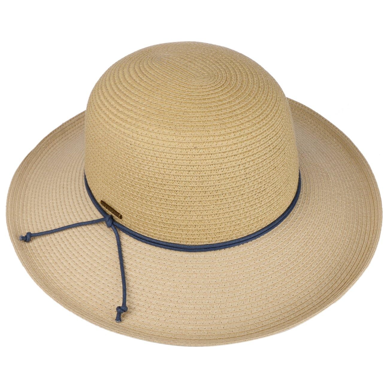Stetson Lavedia Toyo Schlapphut Naturfarbener Hut 100% Stroh UV-Schutz 40+ Damen Frühjahr Sommer
