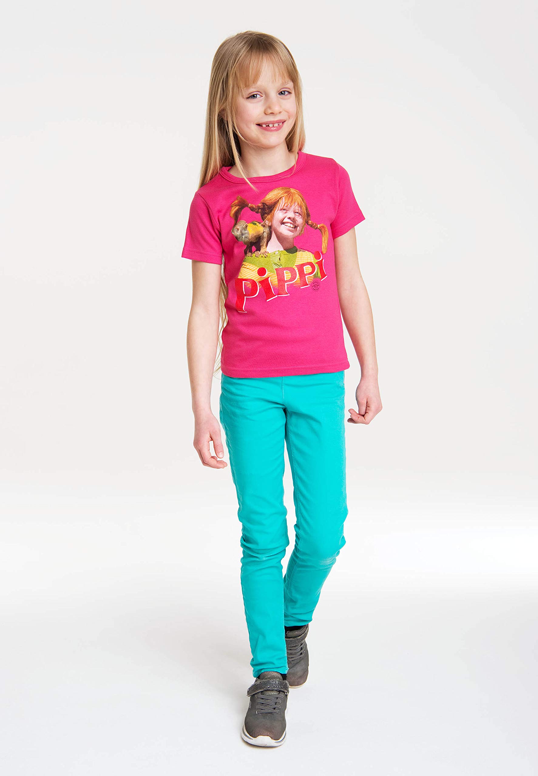 Logoshirt® Pippi Calzelunghe I Signor Nilsson I Maglietta I T-Shirt Stampate I Donna e Uomo I Design Originale su Licenza