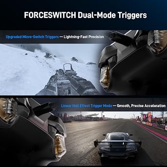 FLYDIGI VADER 5S Wired Controller for Xbox Series X|S, Xbox One, Windows 10/11, FORCEFLEX Adjustable Tension Joysticks, FORCESWITCH Triggers, 6 Remappable Buttons, 3.5mm Audio Jack