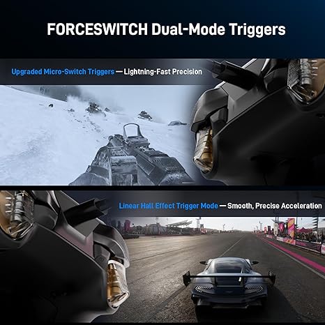 FLYDIGI VADER 5S Wired Controller for Xbox Series X|S, Xbox One, Windows 10/11, FORCEFLEX Adjustable Tension Joysticks, FORCESWITCH Triggers, 6 Remappable Buttons, 3.5mm Audio Jack