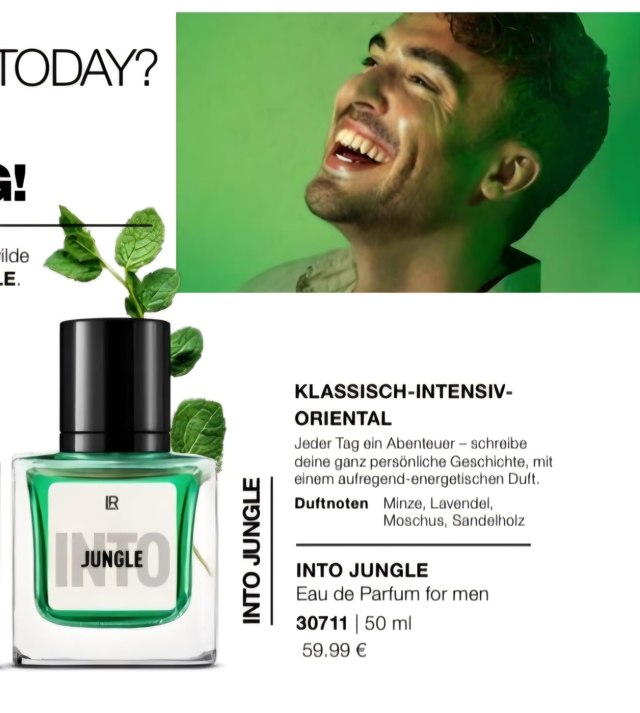 Jungle Men Eau de Parfum, 50ml