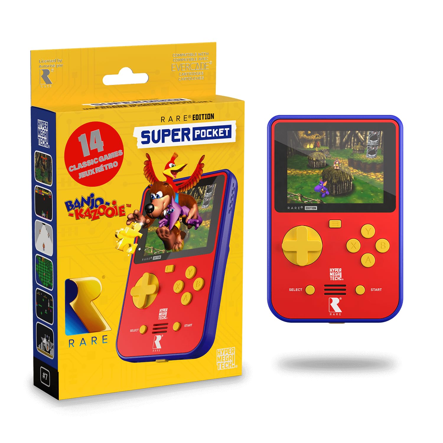 Amazon.com: HyperMegaTech! Rare Super Pocket : Toys & Games