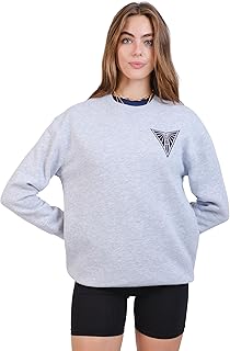 Ultra Game Women's WNBA Official Velvet Plush Crew Sweatshirt