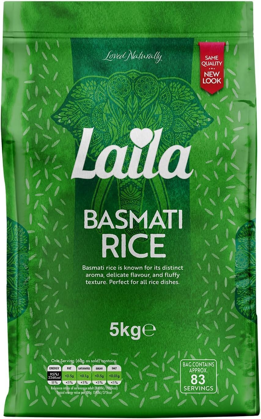 LAILA Basmati Reis Premium Quality 5 kg