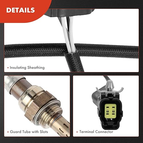 Miniatura 6 de A-Premium Sensor de oxígeno O2 compatible con Mazda Miata 1996 1997 1998 1999 2000 1.8L, aguas arriba y aguas abajo, juego de 2 piezas