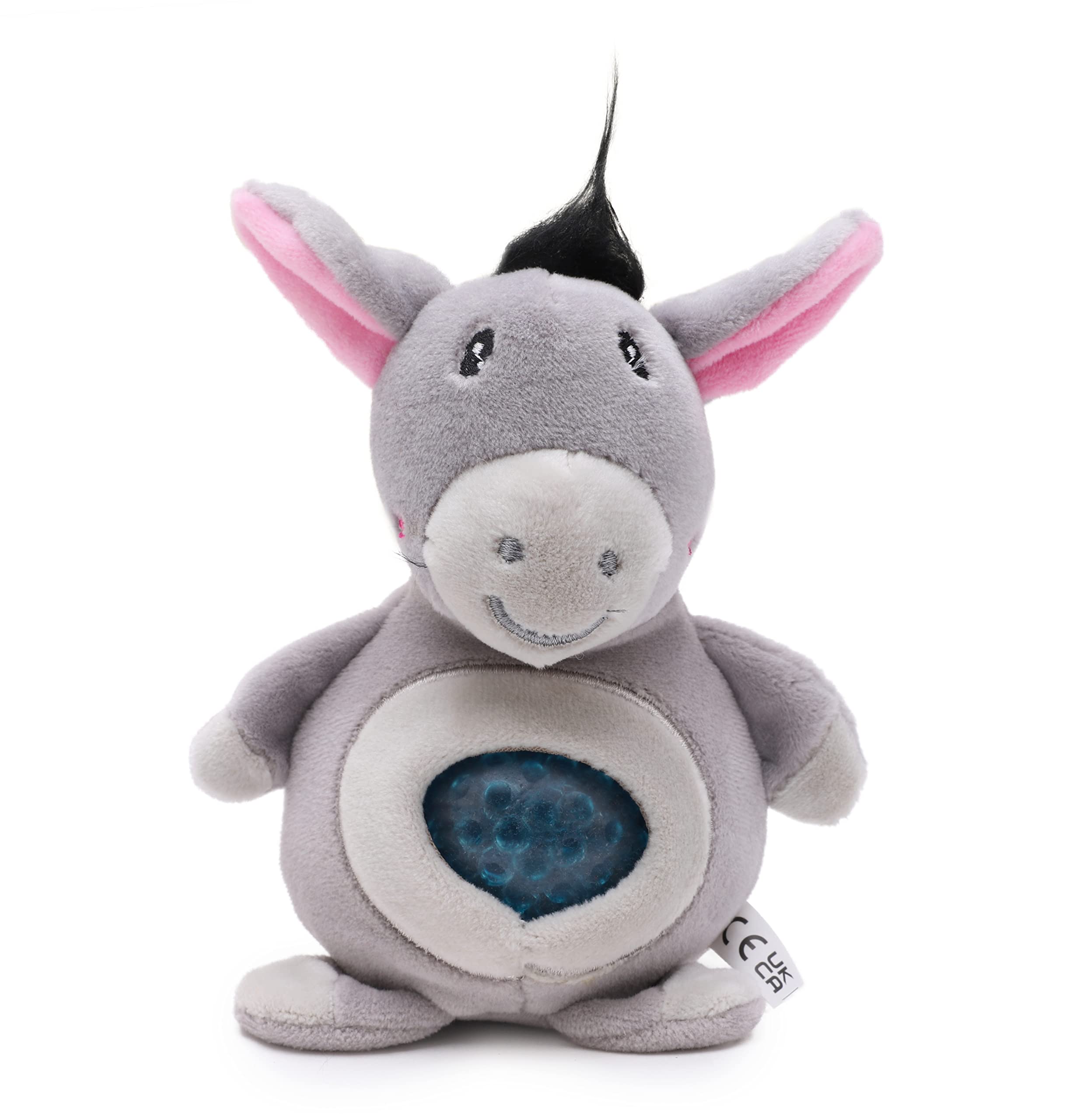 Toyland 16cm Farmyard Plush With Squeezy Belly - Novelty Squeeze Toys (Samule Donkey)