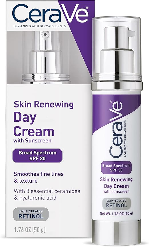 CeraVe Anti Aging Face Cream with SPF 1.76 Ounce Anti Wrinkle