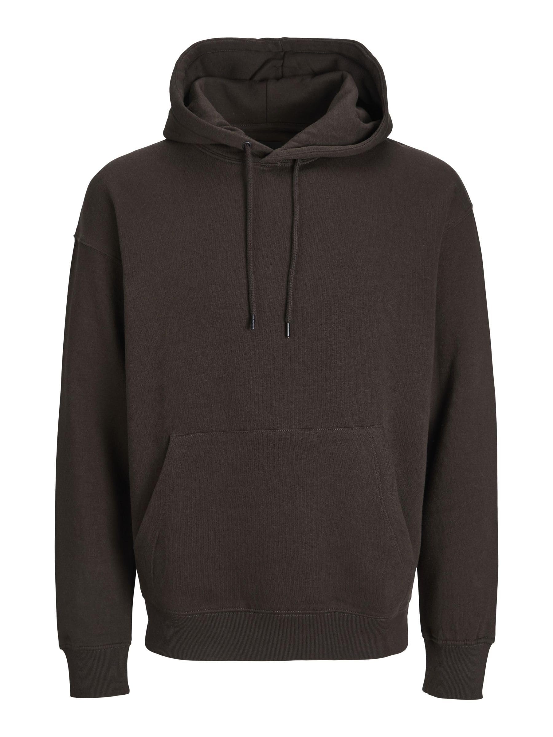 JACK & JONES JJESTAR Basic Sweat Hood Noos, mulch, XS