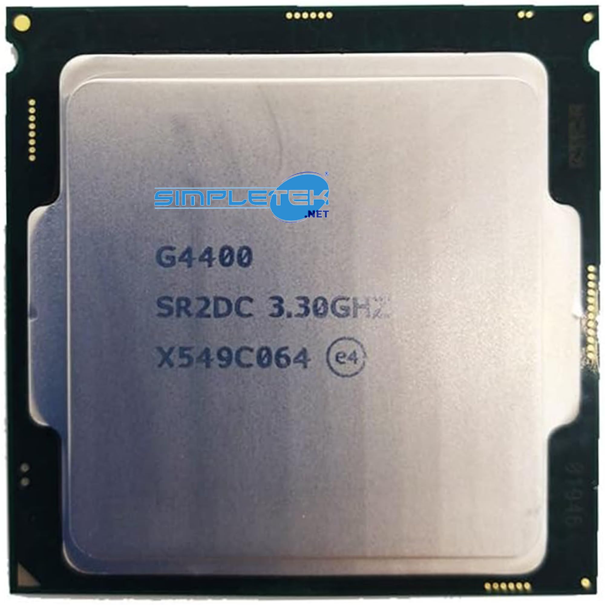 CPU G4400 de 3.3 GHz procesador SR2DC con Socket 1151 de sexta generación Simpletek 7