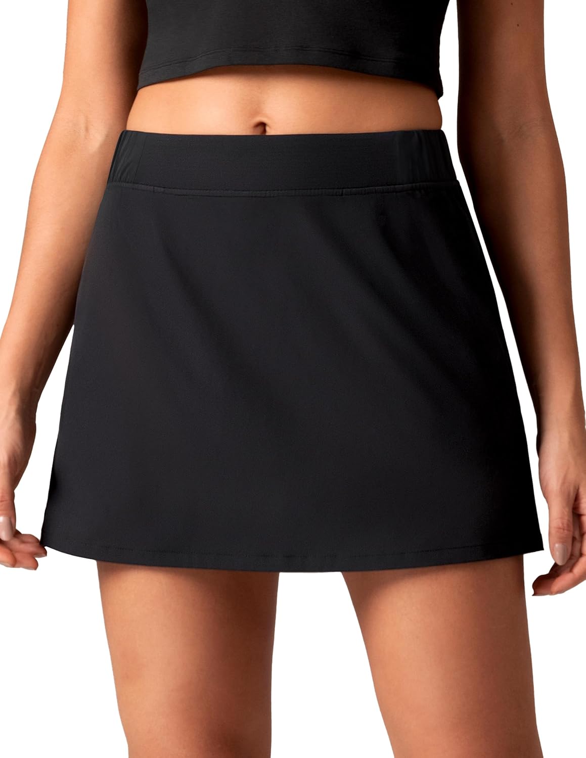 Colorfulkoala Skirts for Women High Waisted A Line Tennis Golf Athletic Casual Mini Skorts with Pockets and Built-in Shorts