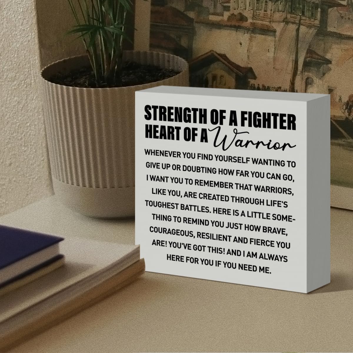 Encouragement Gifts for Women Men, Thinking of You Gifts for Him Her Friend Thoughtful Gifts for Warrior Breast Cancer Patients Survivor Chemo Gift Uplifting Recovery Gifts for Men Women After Surgery - Image 4