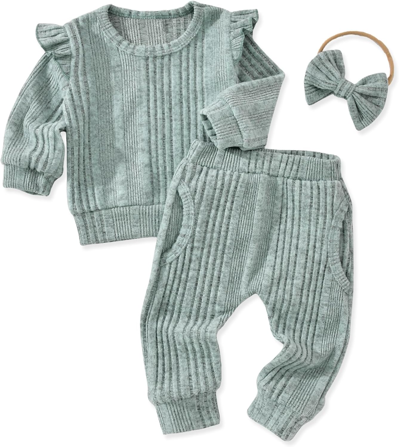 Aalizzwell Infant Baby Girl Fall Winter Outfit
