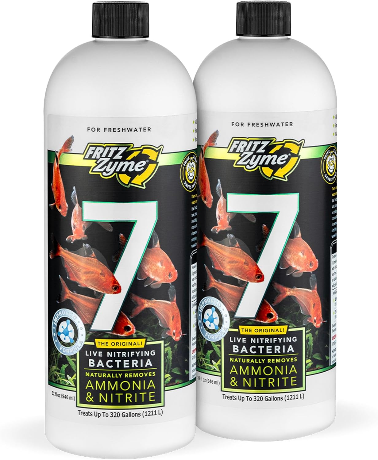 Fritz Aquatics FritzZyme 7 (2-Pack 32oz)