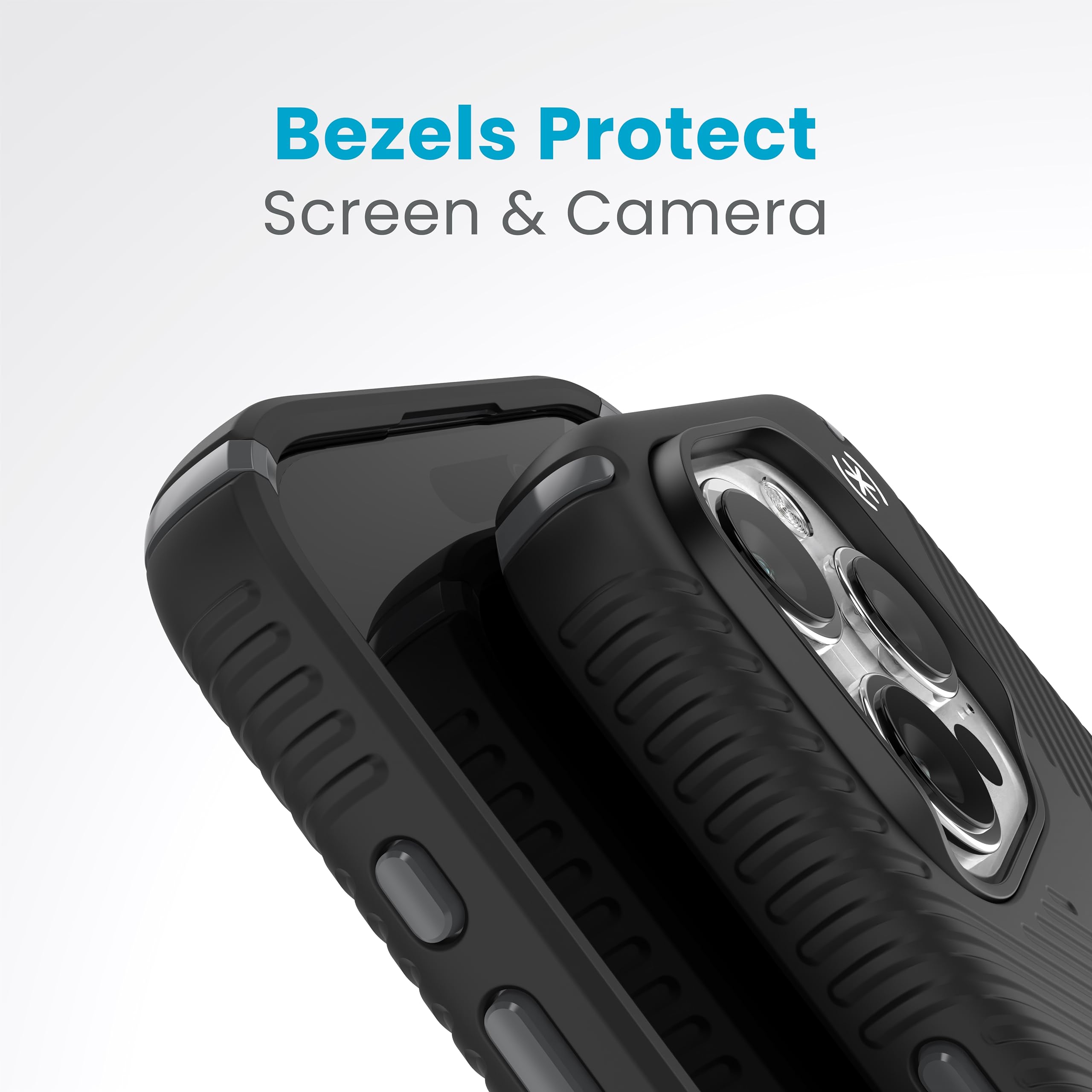 [ FLAP 15pro ] iPhoneケース コンクリートマット 15pro CLAUSTRUM - 【iPhone15 Pro対応】FLAP series / BLACK MATTE