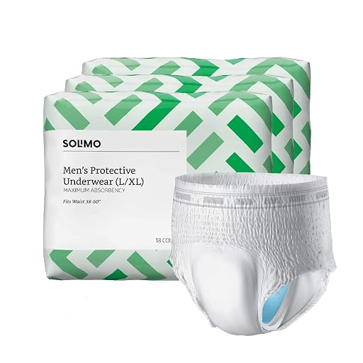 Solimo Incontinence Underwear for Men
