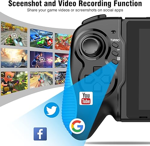 Miniatura 8 de Controlador de interruptor para Nintendo SwitchOLED controlador de Joypad de una pieza de repuesto para Nintendo Switch Pro control remoto de