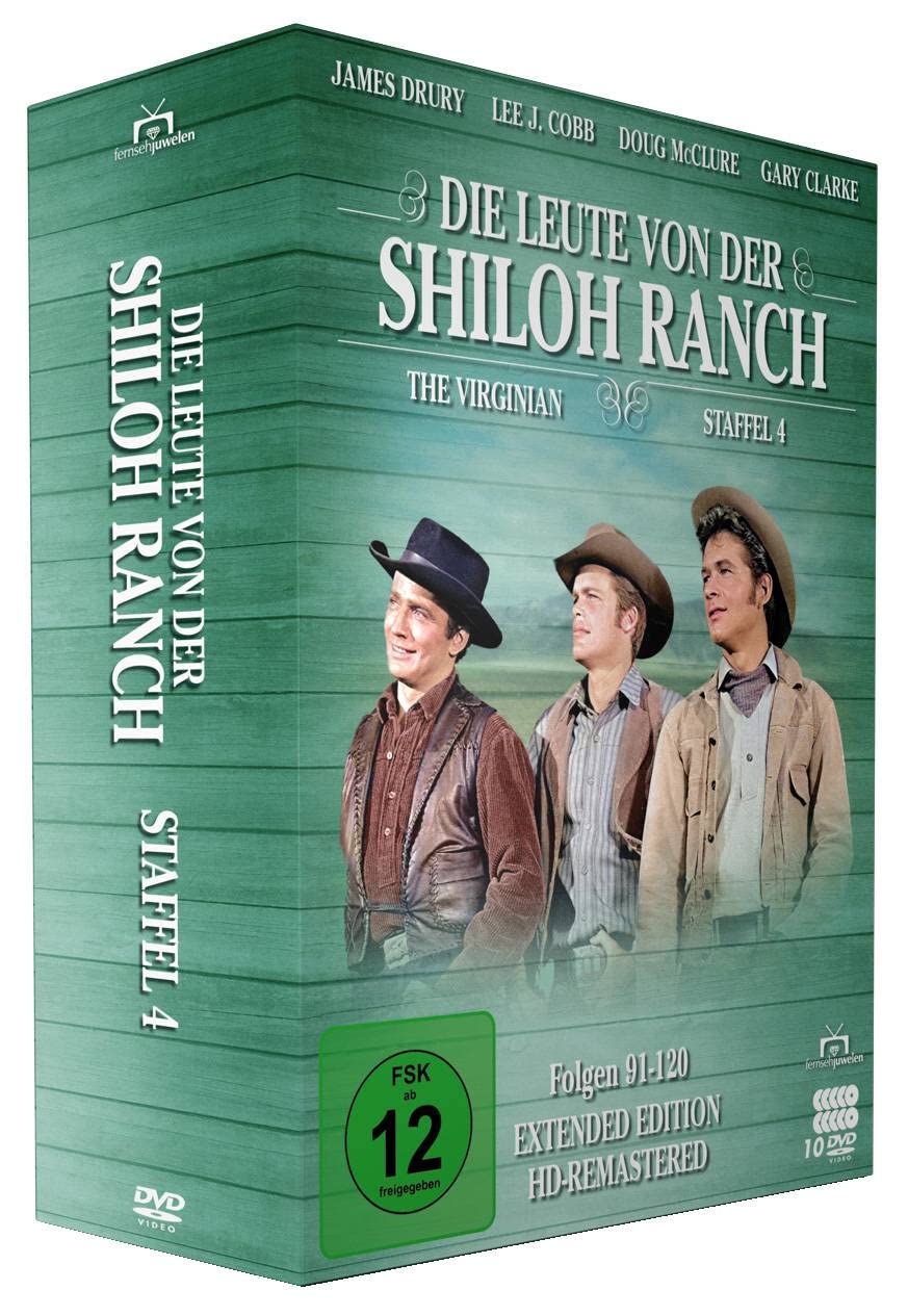 Die Leute von der Shiloh Ranch - Staffel 4 (HD (Fernsehjuwelen)