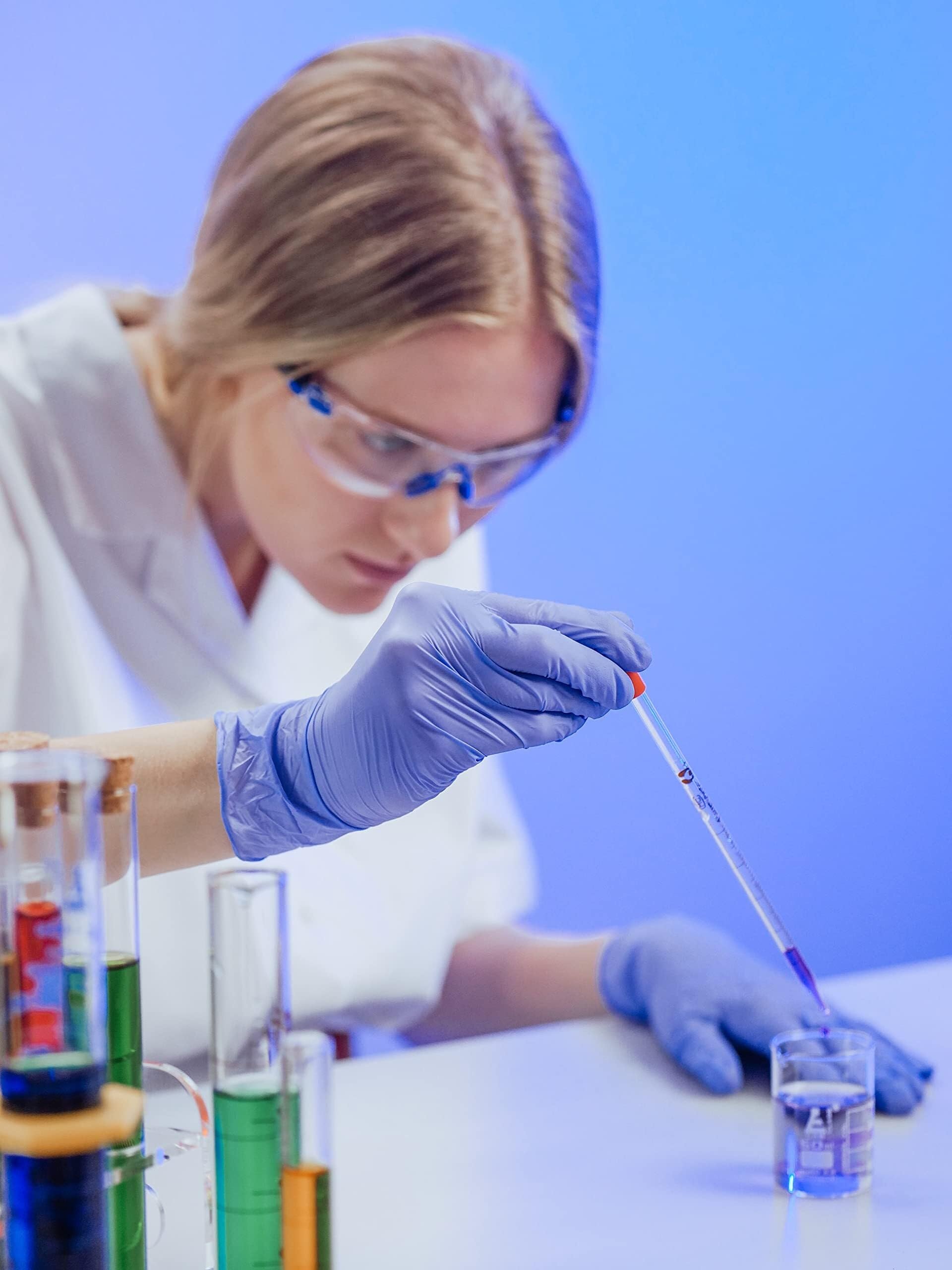Zlewka laboratoryjna, Zestaw zlewek miarowych ze szkła borokrzemowego, wiele rozmiarów(500ml)