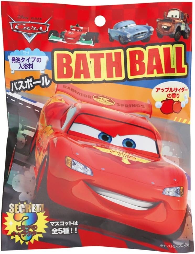 ディズニー ピクサー カーズ 発泡タイプの入浴料 バスボール2 ディズニー ピクサー カーズ 発泡タイプの入浴料 バスボール2