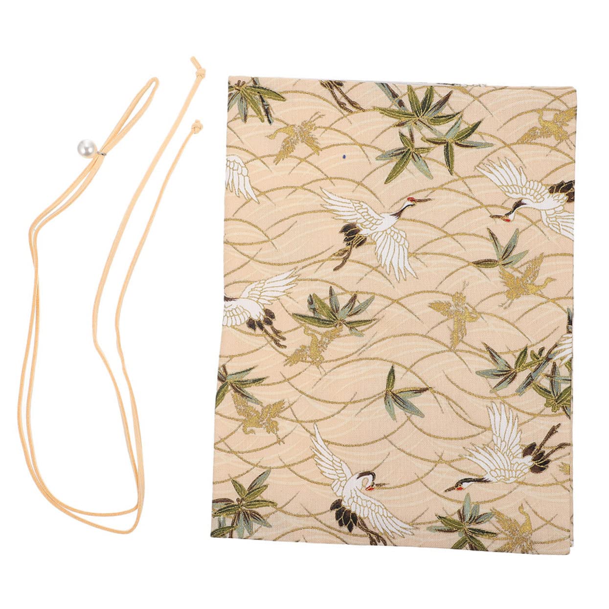 NUOBESTY 5pezzi Copertina Decorativa Per Libri Con Motivo Elegante Protezione Per Libri Con Gru Per Studenti e Amanti Della Lettura