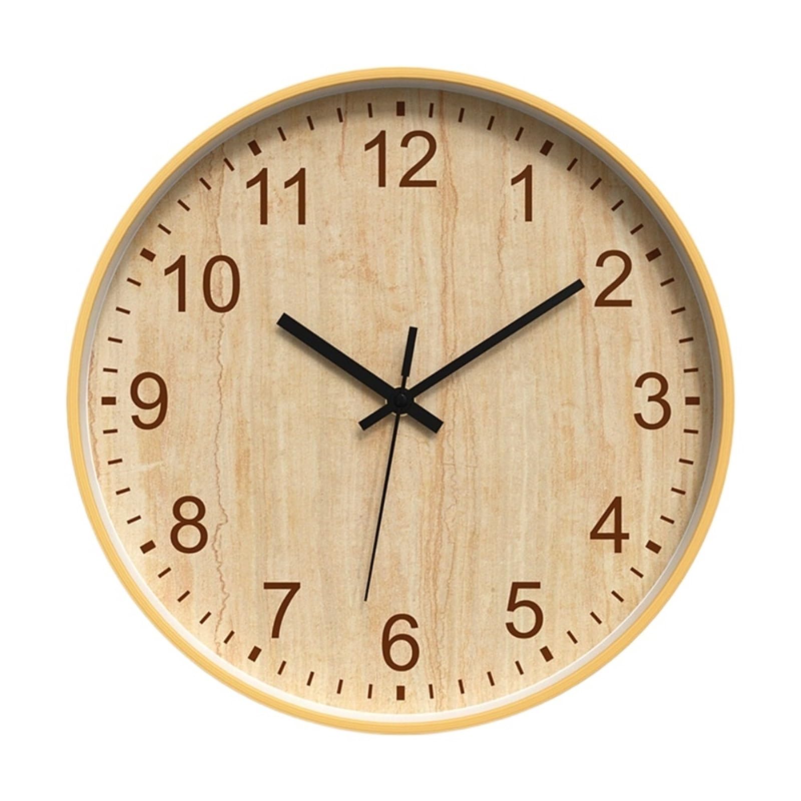 Horloge lecture facile 30 cm pour chambre d'enfant et salon