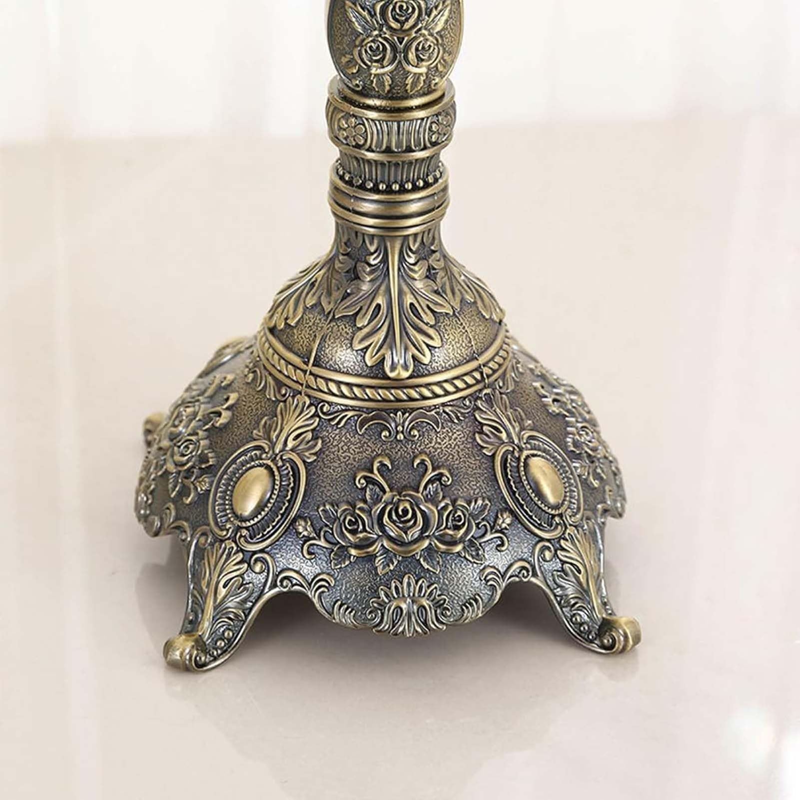 Portacandele Per Candele Affusolate, Portacandele A 3/5 Bracci, Centrotavola Decorativo Per La Casa, Ideale Per Feste E Occasioni Speciali(3 arm)