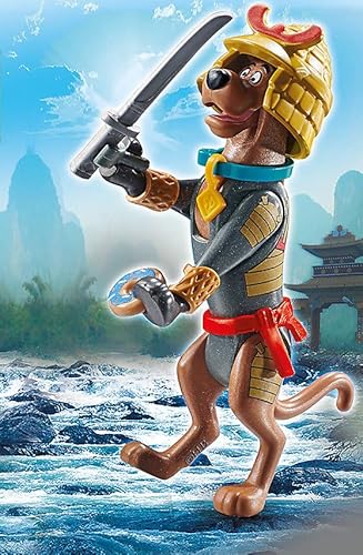 Playmobil - Scooby-Doo! Boneco colecionável Samurai