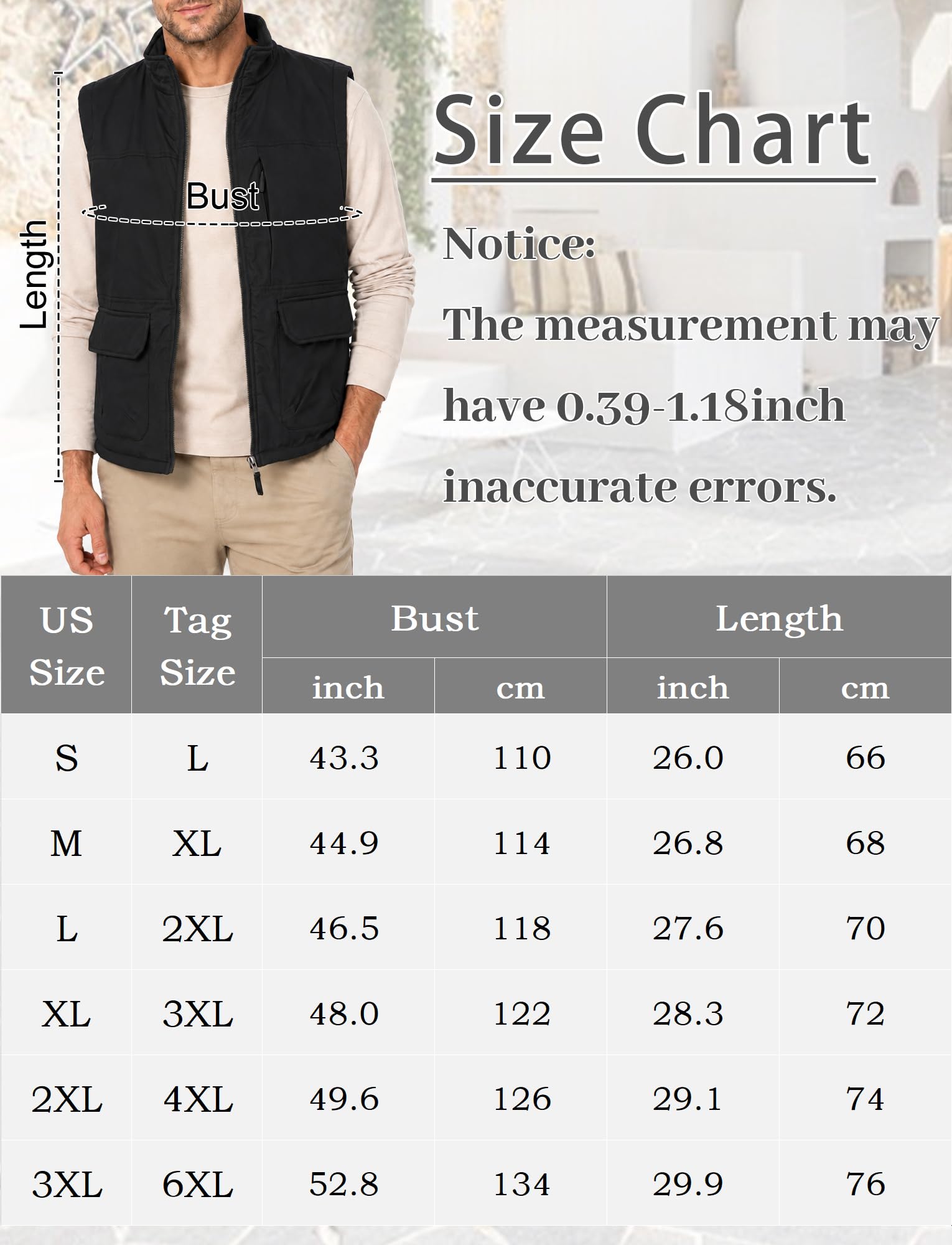 Gilet in pile da uomo, reversibile, in softshell, invernale