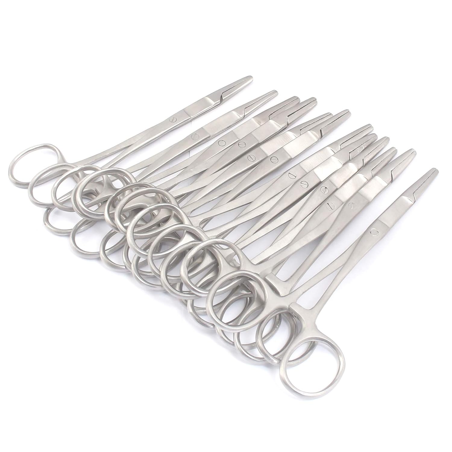 OdontoMed2011 Lot of 12 Pieces Olsen Hegar Needle Holder 5.5" Stainless Steel ODM
