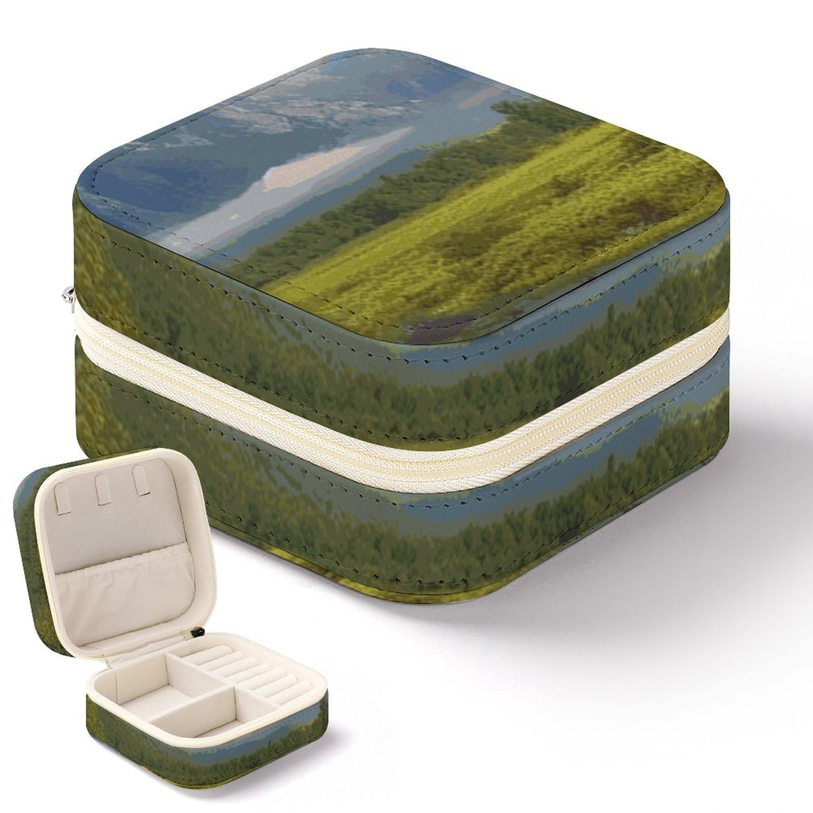 Boîte à bijoux pour femme un cadeau idéal au motif paysage