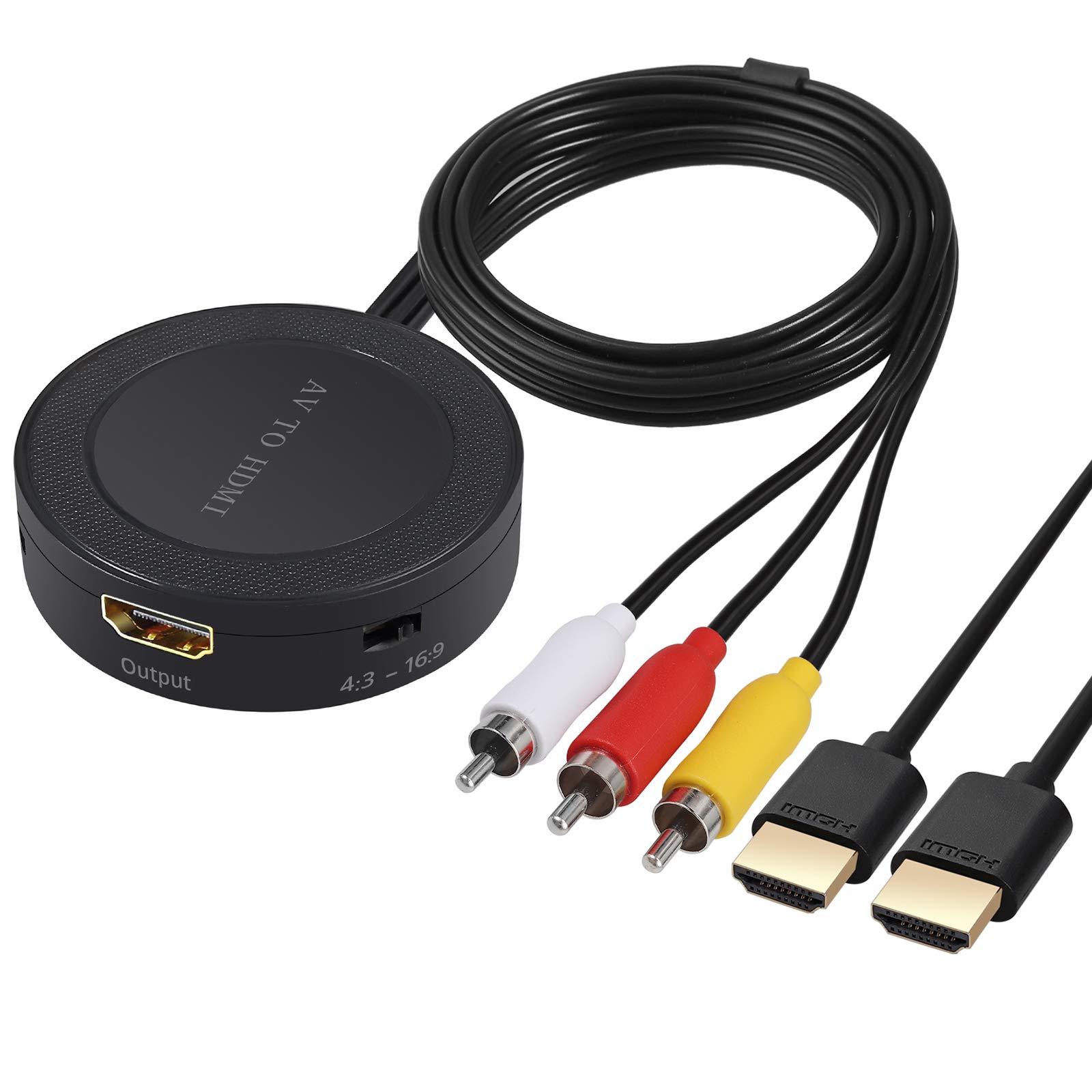 Buy PROZOR RCA to HDMI Converter 1080P Composite to HDMI Adapter