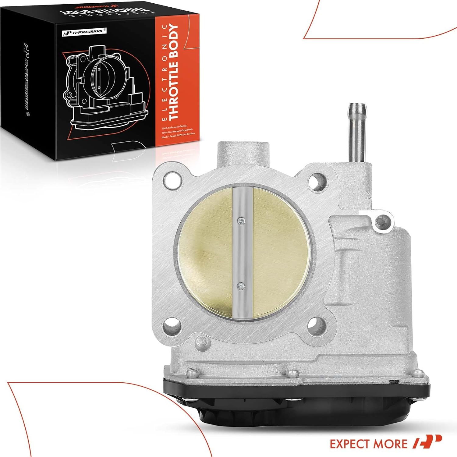 A-Premium Throttle Body Assembly with TPS Sensor Compatible with Subaru Crosstrek 2016-2017, Forester 2011-2018, Impreza, Legacy, Outback, XV Crosstrek, 2.0L 2.5L, Replace# 16112AA38