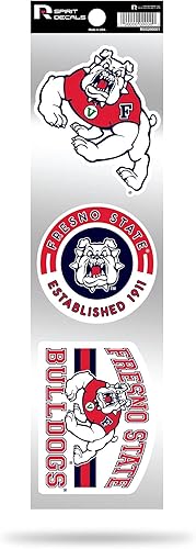 Miniatura 149 de NCAA - Juego de calcomanías retro Spirit de 3 piezas