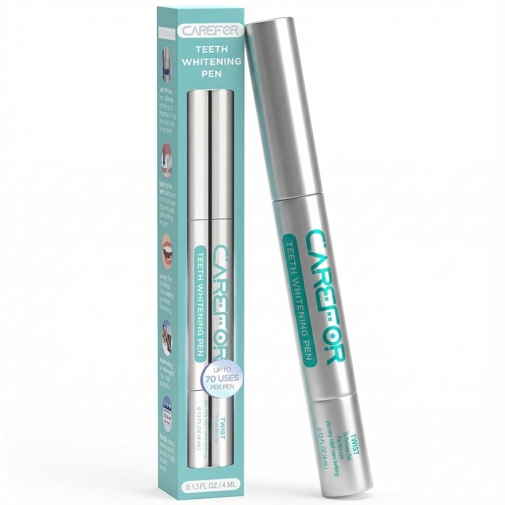 Teeth Whitening Pen Gel Professional Instant Bright No Sensitivity 1 Pack