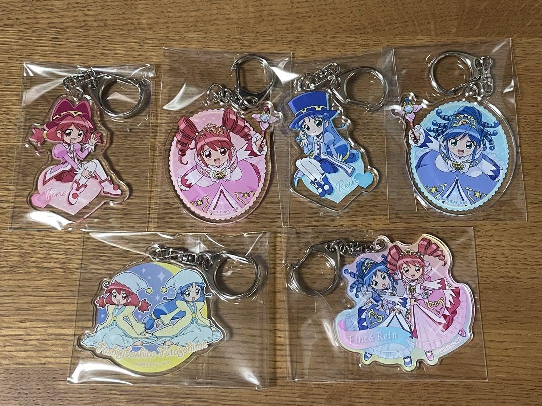 ふしぎ星のふたご姫　アクパネ　ヴィレヴァン ふしぎ星の☆ふたご姫】ヴィレッジヴァンガード限定。見る角度で