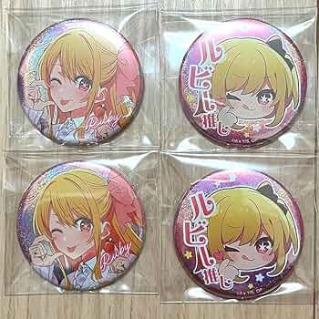 Amazon | 推しの子 ファン感謝祭 苺プロダクション ホログラム缶バッジ