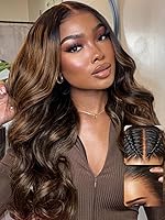 Vista 19 de UNICE - Pelucas de cabello humano con cierre de encaje HD de 5 x 5, con mezcla Blendaway, sin pegamento, onda corporal, con cordón de ajuste