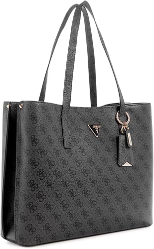 Vista 5 de GUESS Meridian Girlfriend Tote, Nero