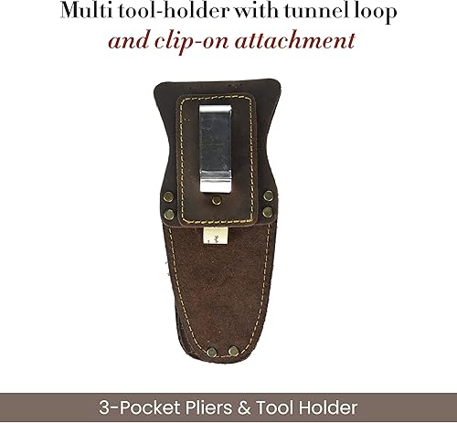 Vista 9 de Style n Craft 9-Pocket Carpenter’s Nail and Tool Pouch