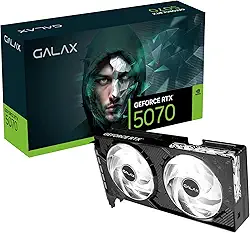 Placa de Video GALAX GeForce RTX 5070 2X 1-CLICK OC 12GB GDDR7 192BITS - 57NON7MDBROC