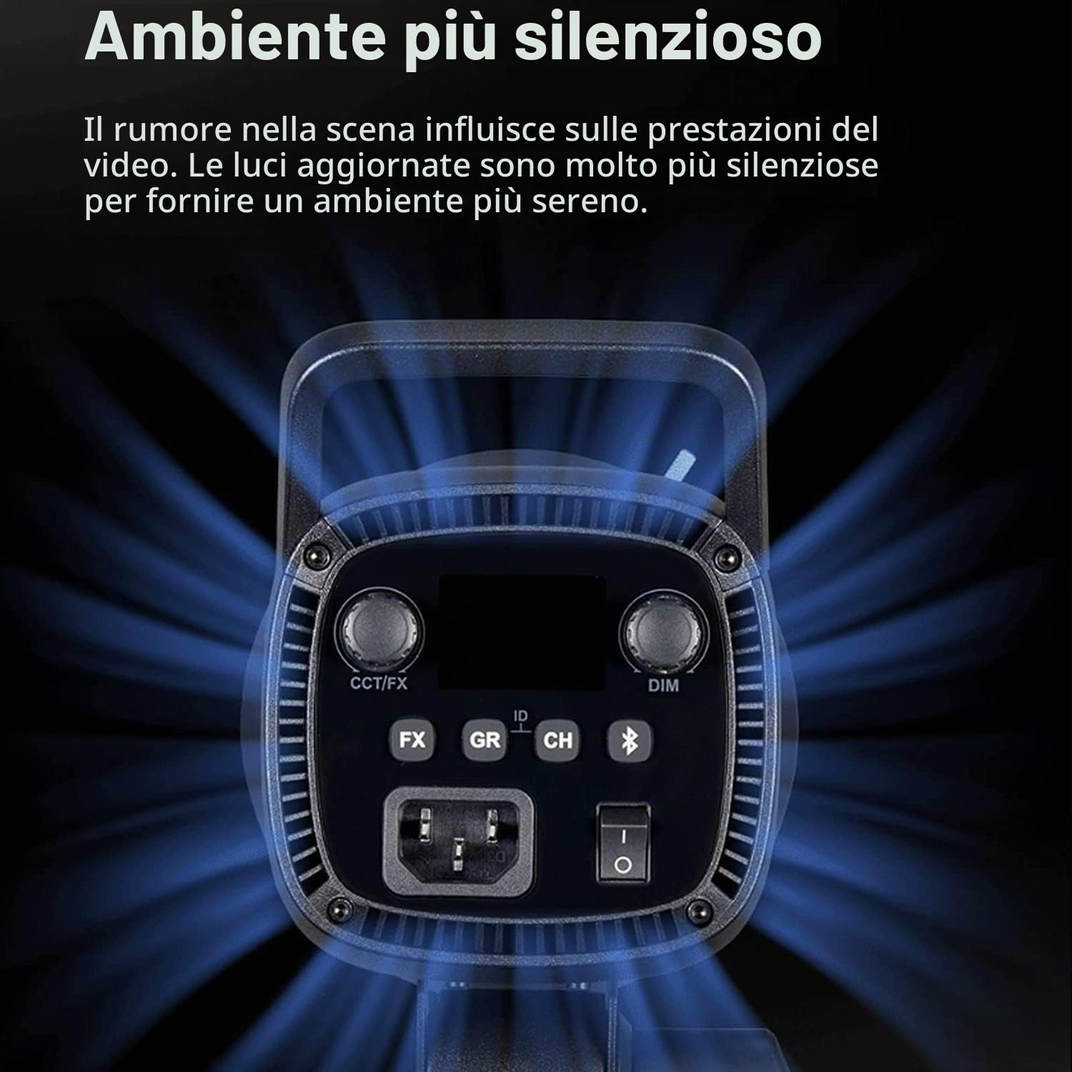 Godox SL60IID SL60II-D[Godox SL-60W SL60 Aggiornato]Luce Video LED COB 70W