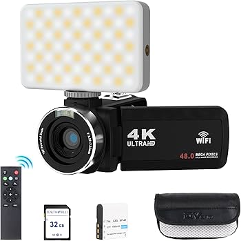 Amazon.com : GWAEPU 4K Ultra HD Video Camera Camcorder: 18X
