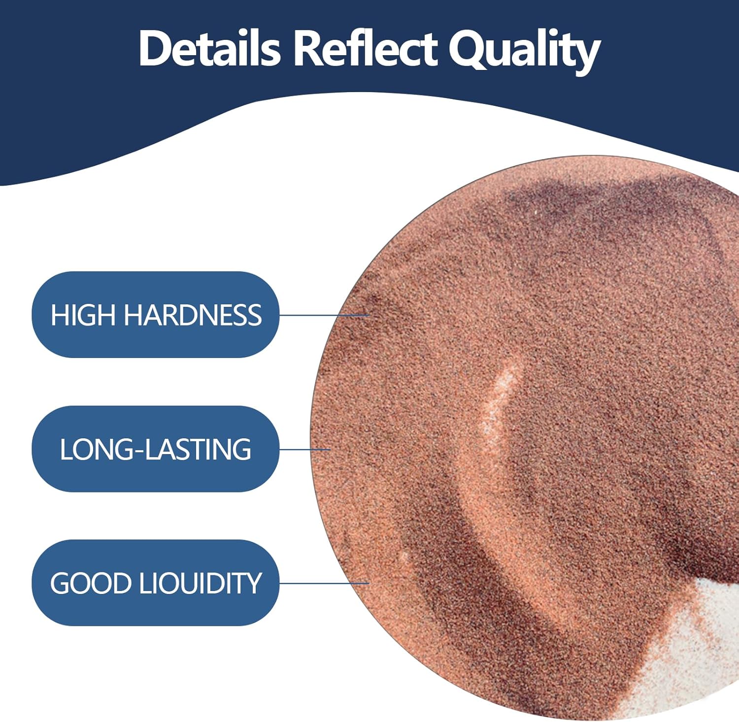 Sand blasting media 55 LBS Garnet #100 Grit Sandblaster sand Abrasive Garnet Sand for Blasting and Waterjet Cutting