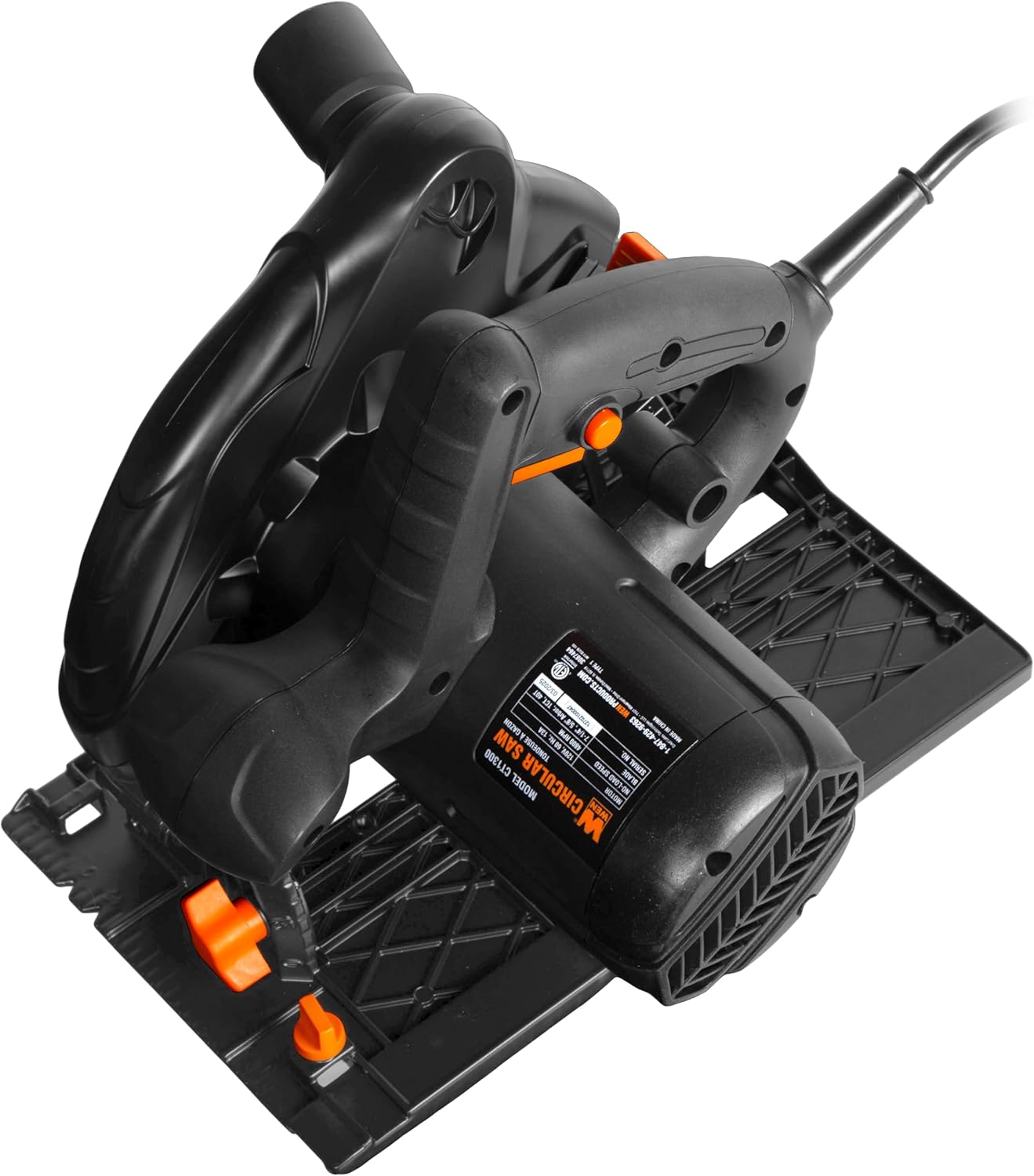 WEN 13-Amp 7.25-Inch Sidewinder Circular Saw with 2.6-Inch Cutting Depth (CT1300)